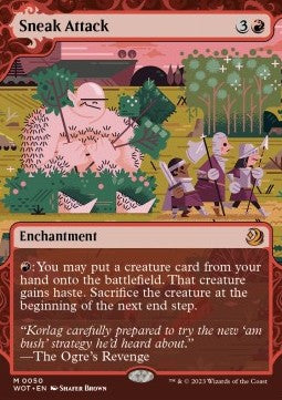 Sneak Attack WOT-50 Mythic Near Mint Englisch