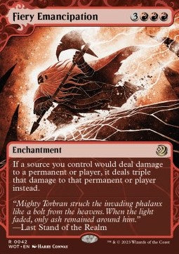 Fiery Emancipation WOT-42 Rare Excellent Englisch