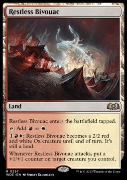 Restless Bivouac WOE-257 Rare Good Englisch