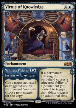 Virtue of Knowledge // Vantress-Visionen XWOE-279 Mythic Near Mint Deutsch