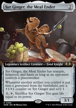 Syr Ginger, the Meal Ender XWOE-369  Excellent Englisch Foil