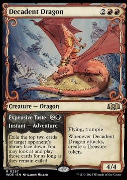 Decadent Dragon // Expensive Taste XWOE-287 Rare Good Englisch