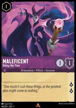 Maleficent - Biding Her Time 1TFC-48 Rare Near Mint Englisch
