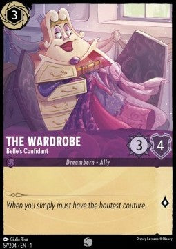 Mme. Kommode - Belles Vertraute 1TFC-57 Common Near Mint Deutsch Foil