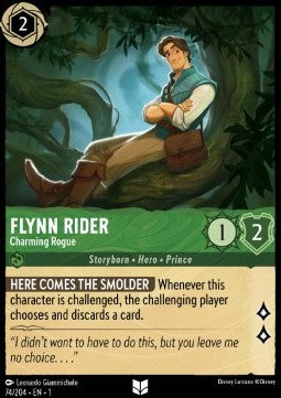 Flynn Rider - Charming Rogue 1TFC-74 Uncommon Near Mint Englisch