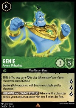 Dschinni - Entfesselte Energie 1TFC-76 Rare Near Mint Deutsch Foil