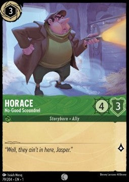 Horace - No-Good Scoundrel 1TFC-79 Common Boosterfrisch Englisch Foil