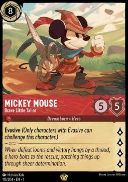 Micky Maus - Tapferes Kleines Schneiderlein 1TFC-115 Legendary Near Mint Deutsch
