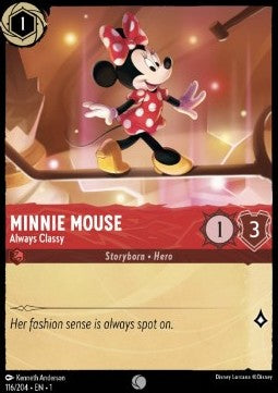 Minnie Mouse - Always Classy 1TFC-116 Common Near Mint Englisch