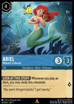 Arielle - Krimskrams-Sammlerin 1TFC-137 Rare Excellent Deutsch