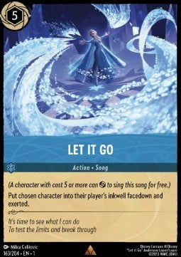 Lass Jetzt Los 1TFC-163 Rare Near Mint Deutsch Foil