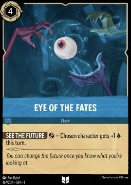 Eye of the Fates 1TFC-167 Uncommon Boosterfrisch Englisch Foil