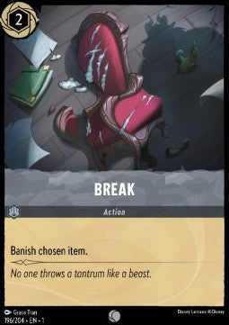 Zerfetzen 1TFC-196 Common Boosterfrisch Deutsch Foil
