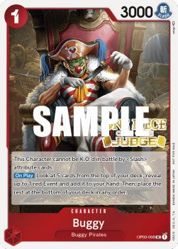 Buggy (OP03-008) JDG Uncommon Excellent Englisch