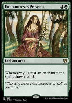 Enchantress's Presence WOC-125 Rare Near Mint Englisch