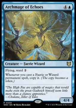 Archmage of Echoes WOC-9 Rare Near Mint Englisch