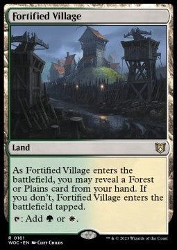 Fortified Village WOC-161 Rare Near Mint Englisch
