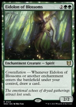Eidolon of Blossoms WOC-124 Rare Near Mint Englisch
