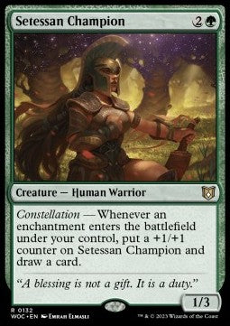 Setessan Champion WOC-132 Rare Near Mint Englisch