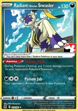 Strahlendes Hisui-Snieboss PPS3-LOR 123 Promo Near Mint Deutsch