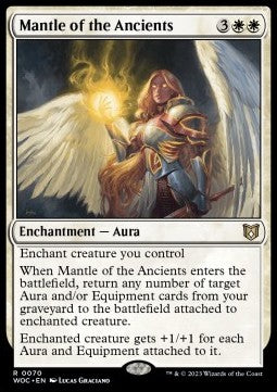 Mantle of the Ancients WOC-70 Rare Near Mint Englisch