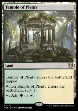 Temple of Plenty WOC-171 Rare Near Mint Englisch