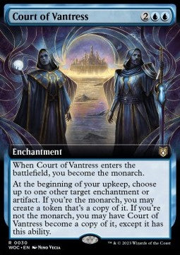 Court of Vantress XWOC-30 Rare Light Played Englisch Foil