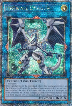 Firewall-Drache TN23-008 Quarter Century Secret Rare Near Mint Deutsch