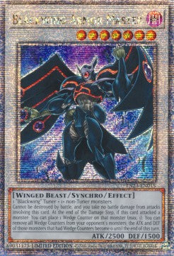 Blackwing Armor Master TN23-015 Quarter Century Secret Rare Near Mint Englisch