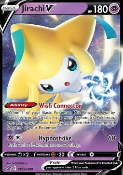 Jirachi V SWSH-299 Promo Excellent Deutsch