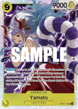 Yamato (OP04-112) (V.1) OP04 Super Rare Near Mint Englisch