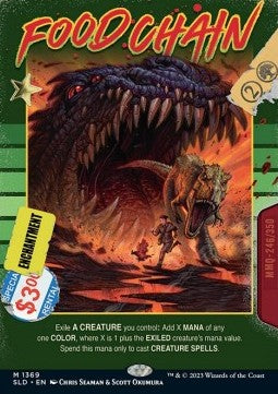 Food Chain SLDF23-1369 Mythic Excellent Englisch Foil