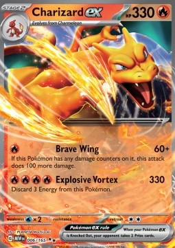 Charizard ex MEW-006 Double Rare Near Mint Englisch