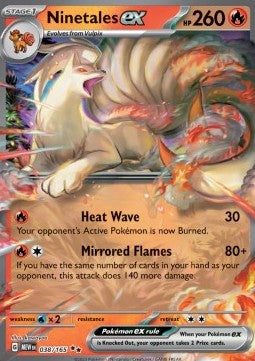 Vulnona ex MEW-038 Double Rare GD Deutsch