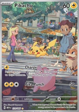 Pikachu MEW-173 Illustration Rare Excellent Englisch