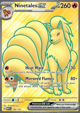 Vulnona ex MEW-186 Ultra Rare GD Deutsch