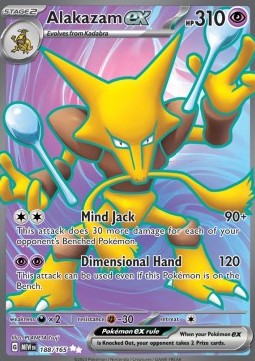 Alakazam ex MEW-188 Ultra Rare MT Englisch AOG-9