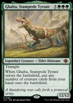 Ghalta, Stampede Tyrant LCI-185 Mythic Excellent Englisch