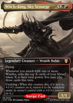Witch-king, Sky Scourge (V.2) LTRH-555 Mythic Near Mint Englisch Foil