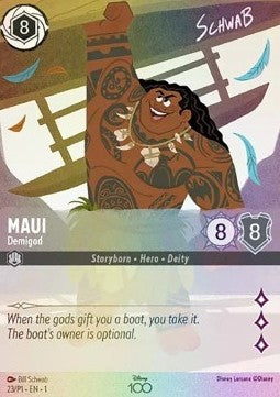 Maui - Halbgott PR1-23 Promo Excellent Deutsch Foil