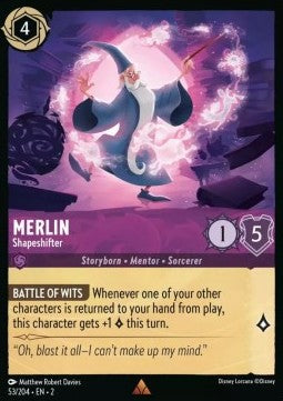 Merlin - Formwandler 2ROF-53 Rare Near Mint Deutsch Foil