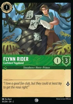 Flynn Rider - Selbstbewusster Vagabund 2ROF-81 Common Near Mint Deutsch Foil