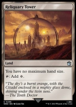 Reliquary Tower WHO-296 Uncommon Boosterfrisch Englisch