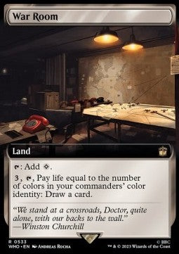 War Room (V.1) XWHO-533 Rare Near Mint Englisch Foil