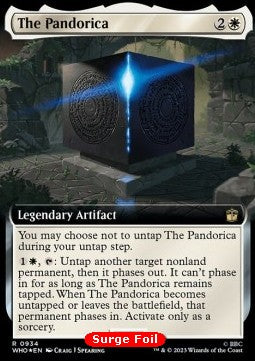 Die Pandorica (V.3) XWHO-934 Rare Near Mint Deutsch Foil