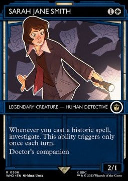 Sarah Jane Smith XWHO-536 Rare EX Englisch Foil