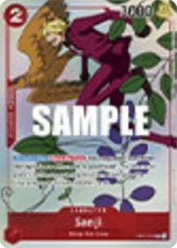 Sanji (OP01-013) (V.1) UP Rare Near Mint Englisch