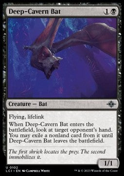 Deep-Cavern Bat LCI-102 Uncommon Near Mint Englisch
