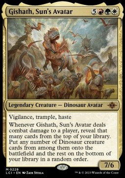 Gishath, Sun's Avatar LCI-229 Mythic Near Mint Englisch