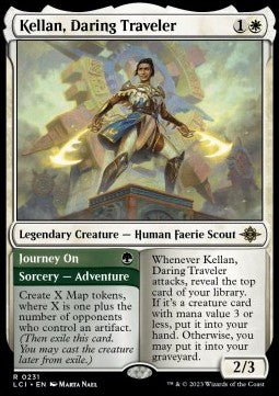 Kellan, Daring Traveler // Journey On LCI-231 Rare Excellent Englisch